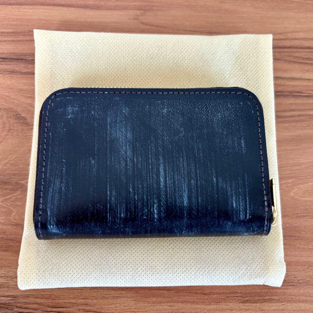 CRAFSTO クラフスト ブライドルレザー ファスナー小銭入れ ダークブラウン