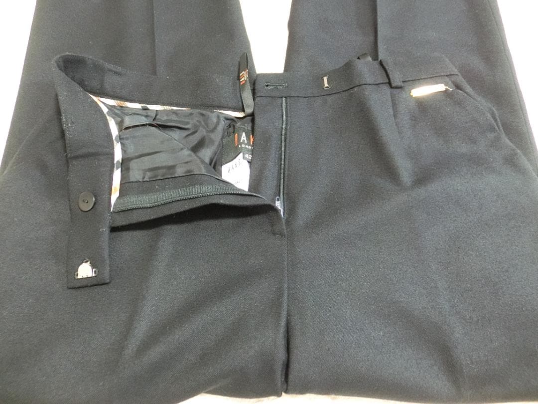 kredonozzeダックス　カシミヤ混　ストレッチ　パンツ　セットアップ