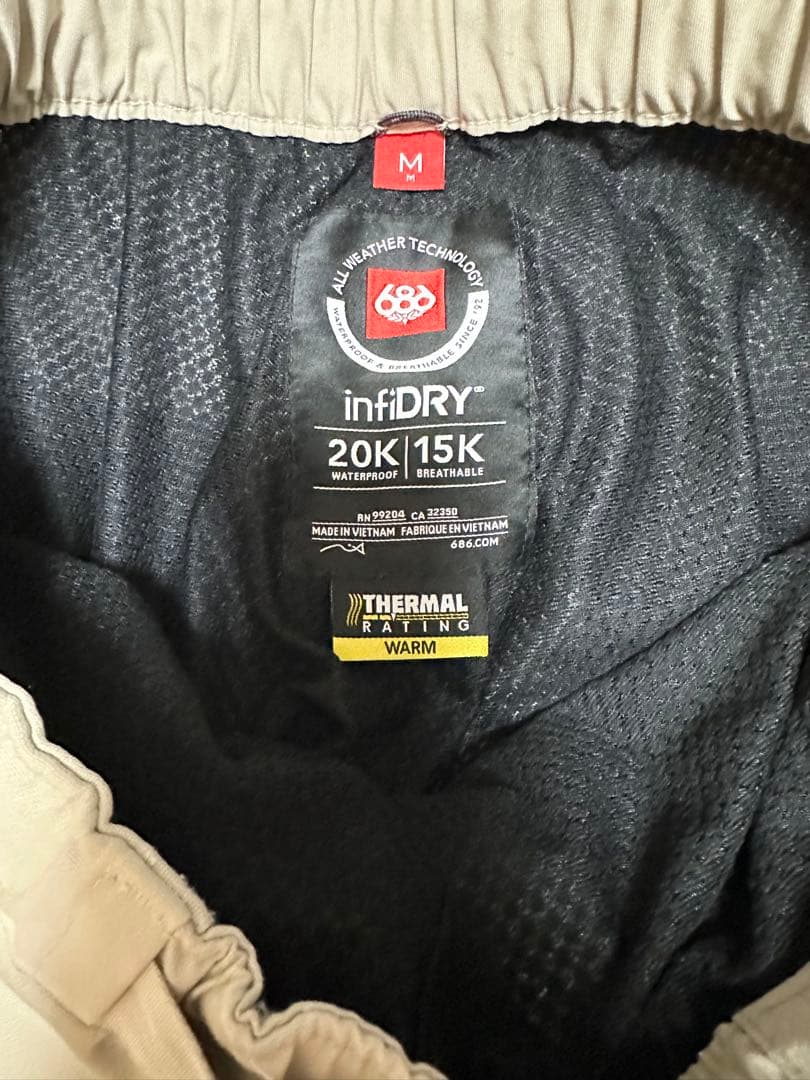 686 DOJO スノーボードウエア セットアップ 上下Mサイズ