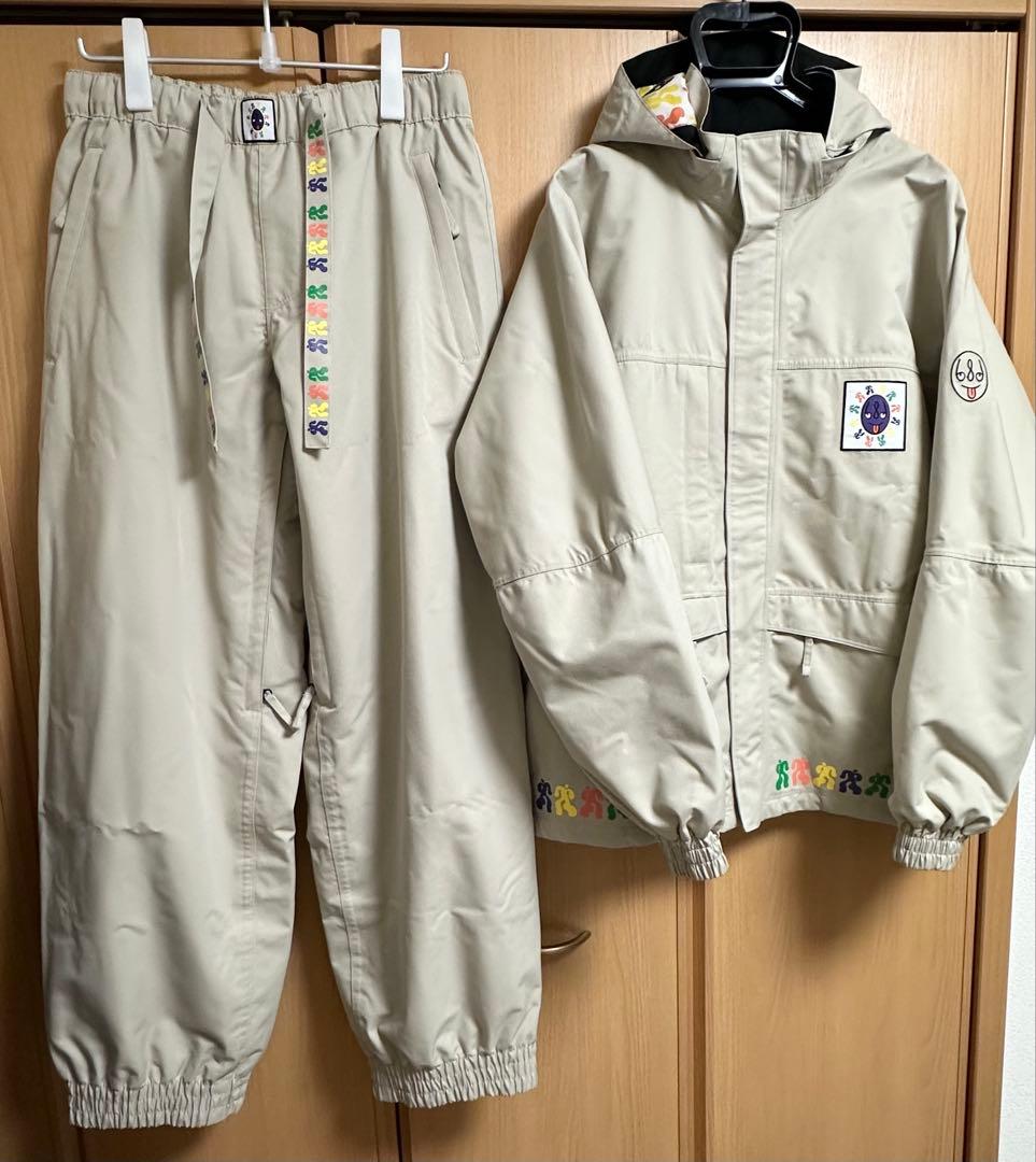 686 DOJO スノーボードウエア セットアップ 上下Mサイズ