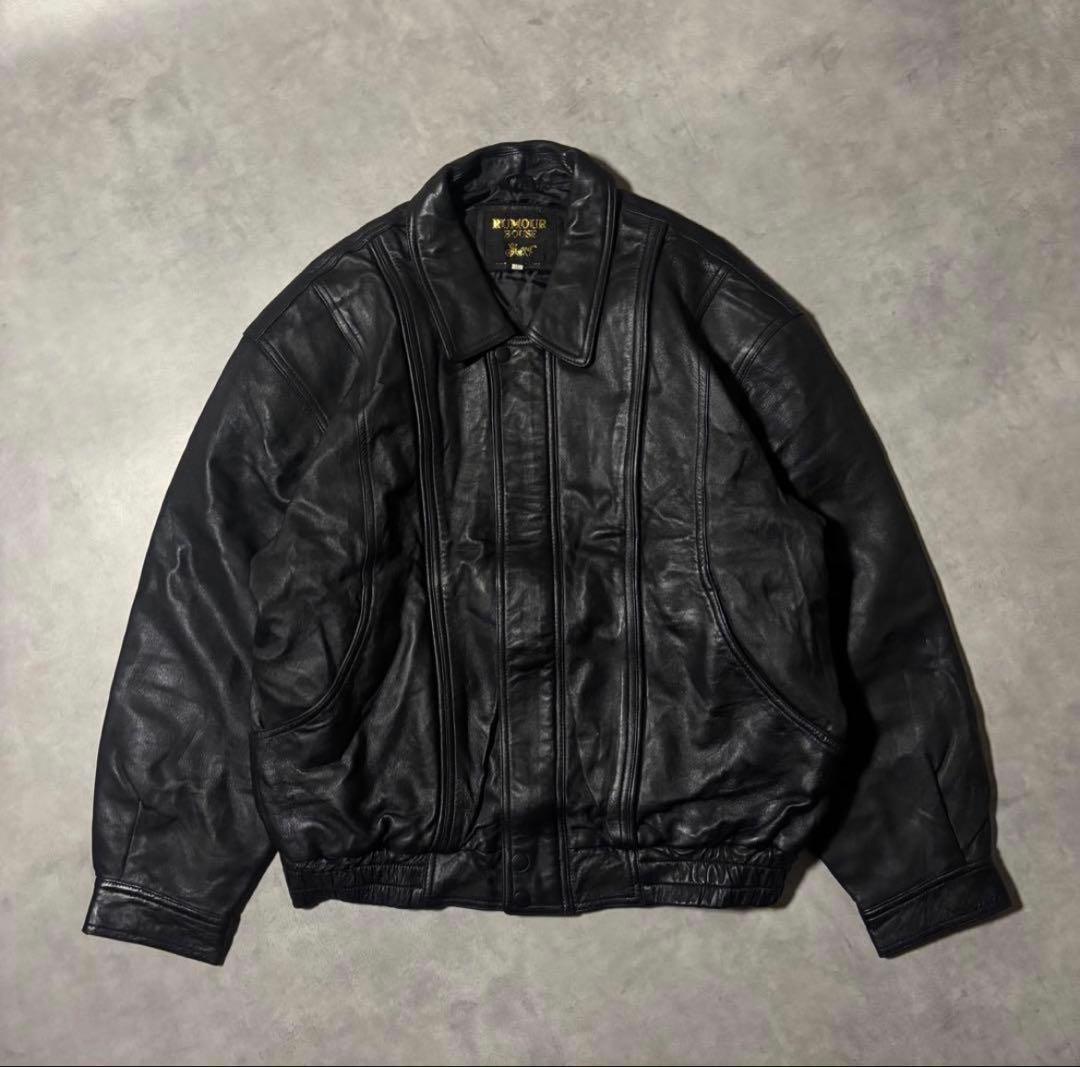 大*竹様 90s A-2 フライトレザージャケット ブラック LL