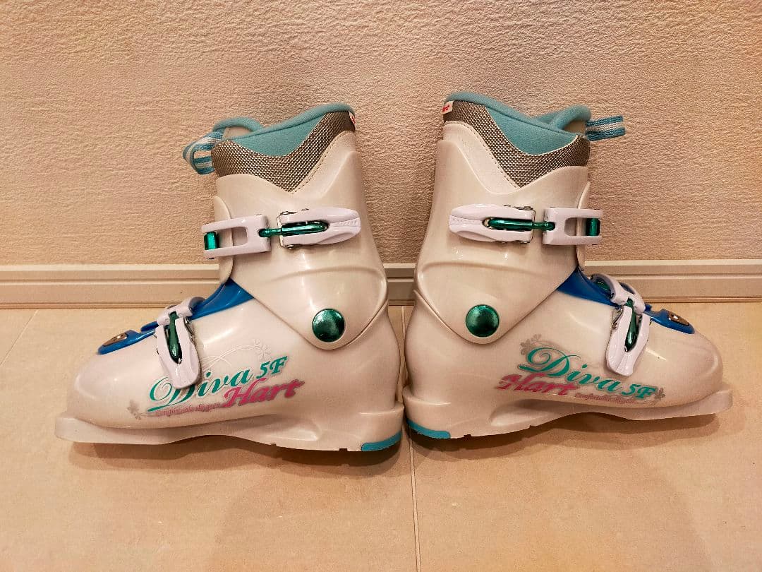 【値下げ】Hart スキー4点セット 板140cm ブーツ24.0cm ポール