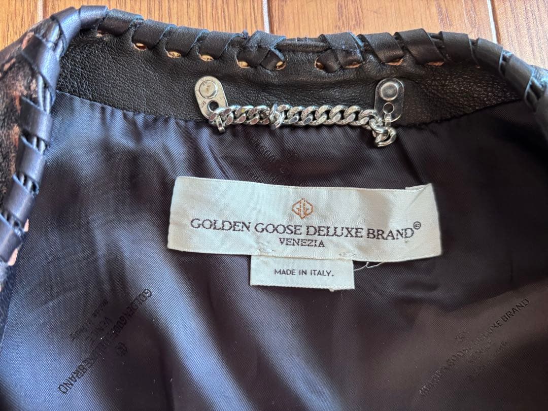 GOLDEN  ゴールデングース　レザー　ベスト