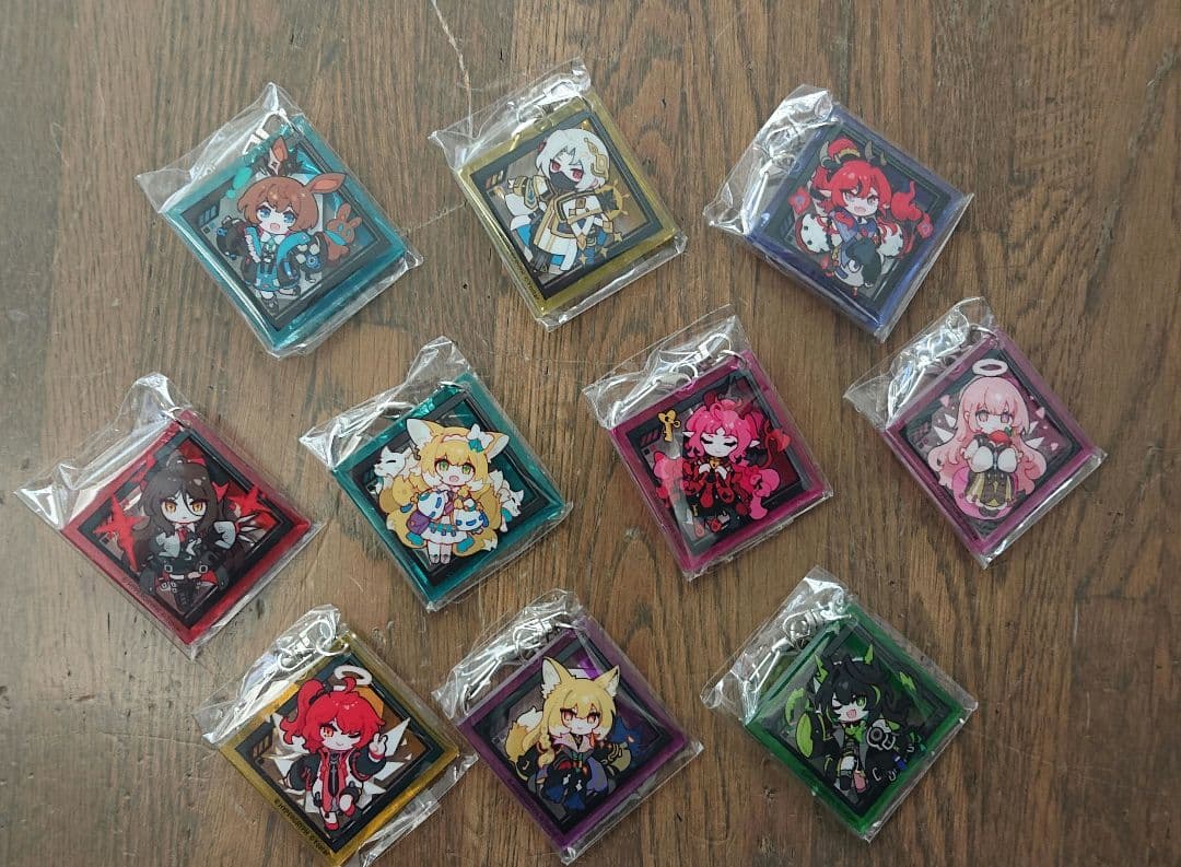 アークナイツ 会場限定ガチャキーホルダー明日方舟 6th Anniversary