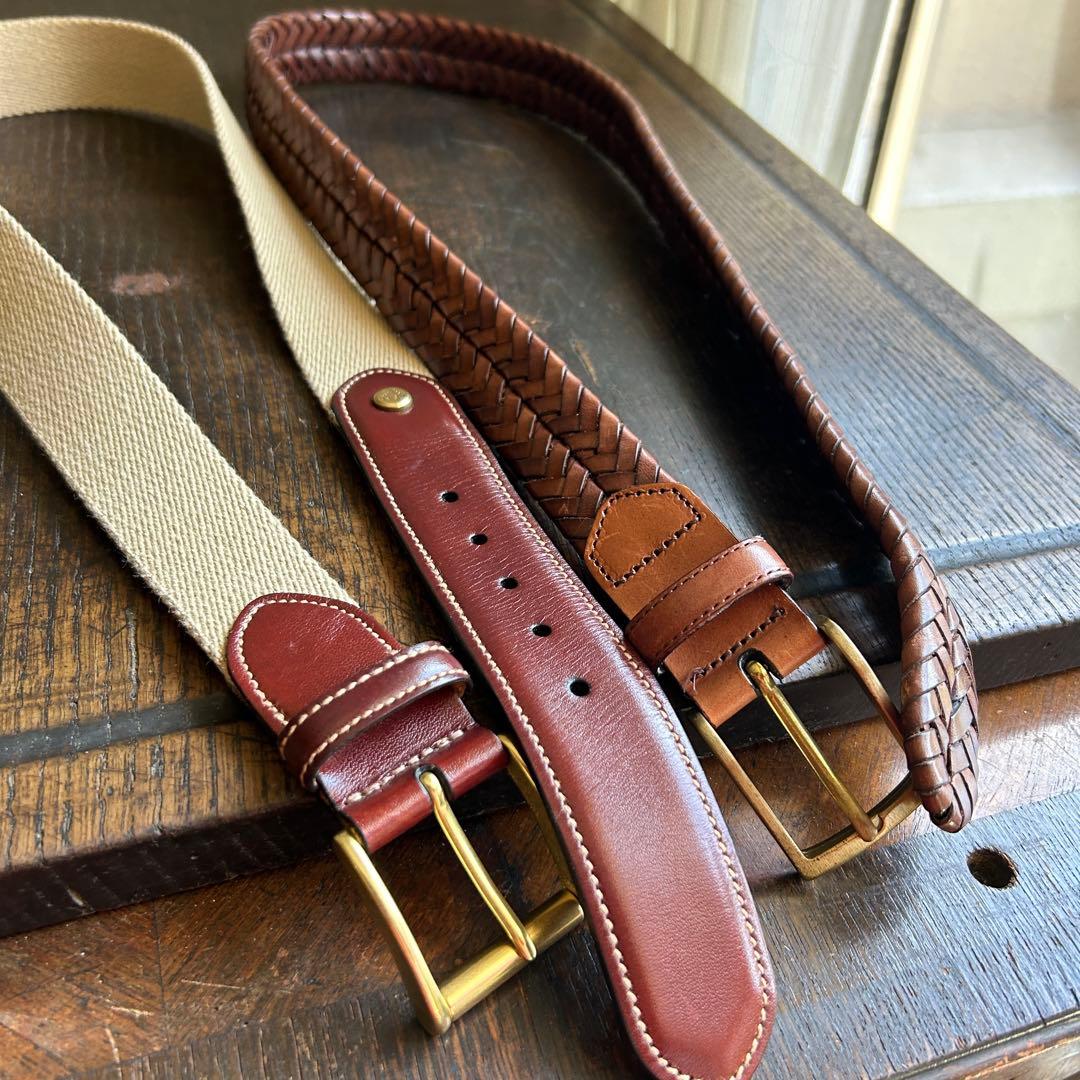 MENS上質アメカジベルト美品8本まとめて！