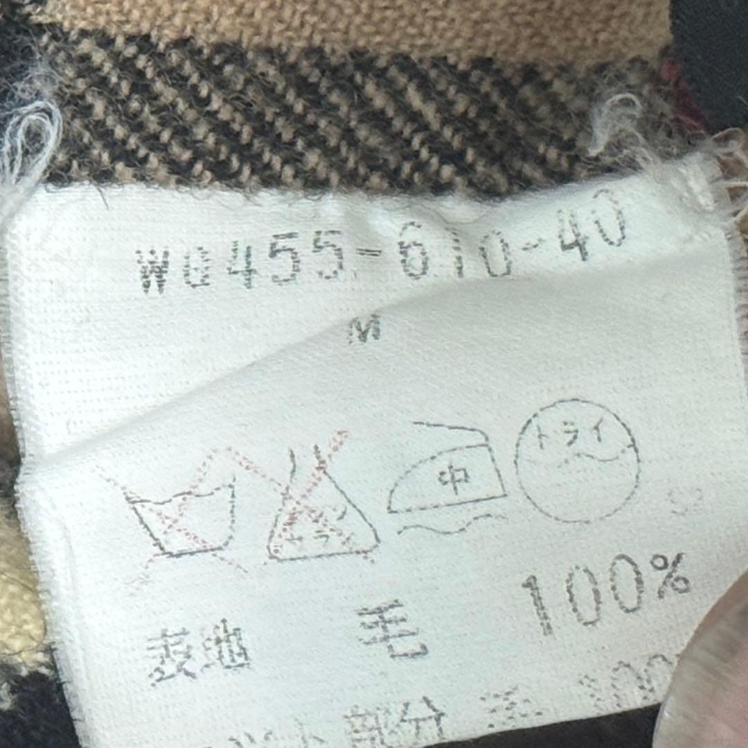 塩*び様 バーバリーズ　ハリトンジャケット　G9 ノバチェック　ロゴ刺繍　ラムウ