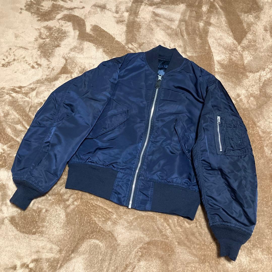 米軍 90s 94年 ALPHA L2B グランドクルー IDEAL MA-1