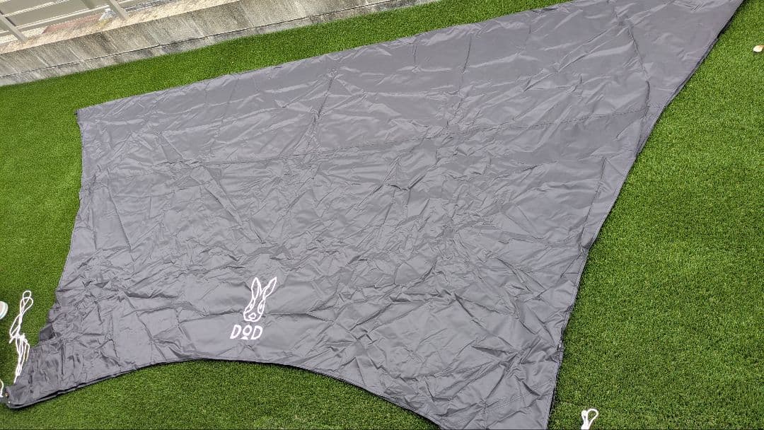 DOD ITSUKA NO TARP ブラック ※ペグなし