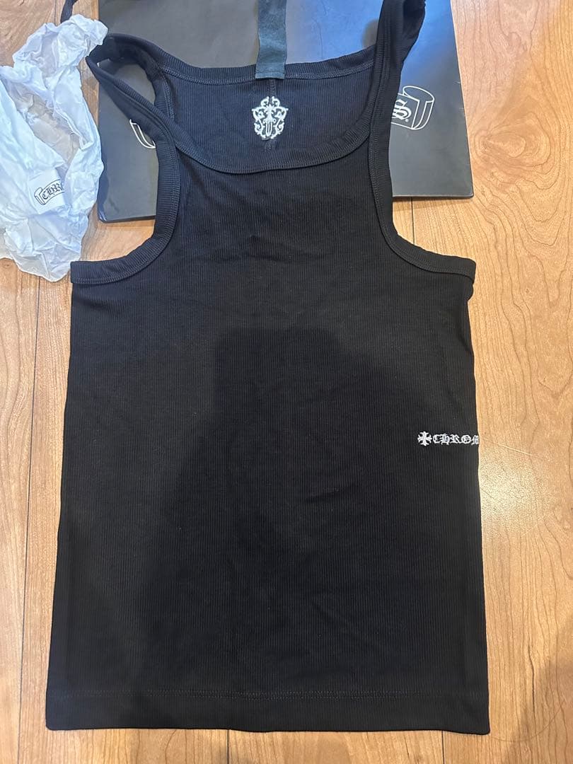 新品　CHROM HEARTS クロムハーツ Y NOT CH刺繍 タンクトップ