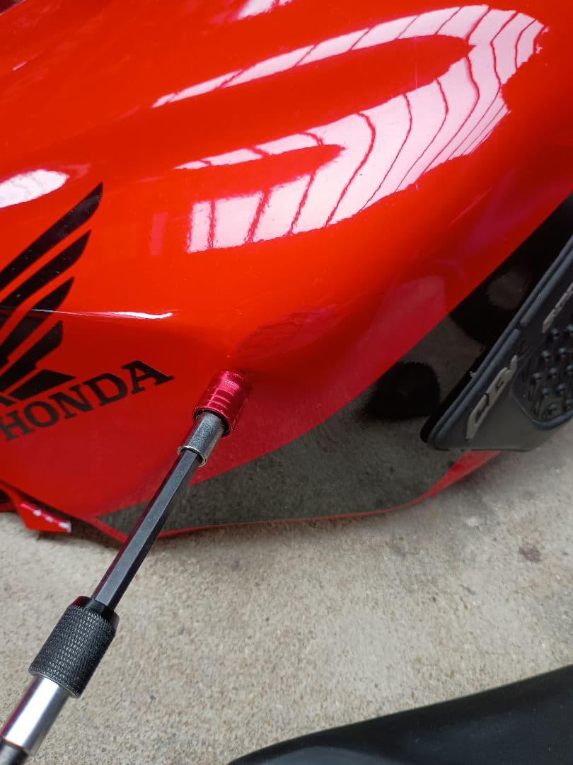 CBR600RR PC37後期　カウルセット 転倒傷あり　自家修復済