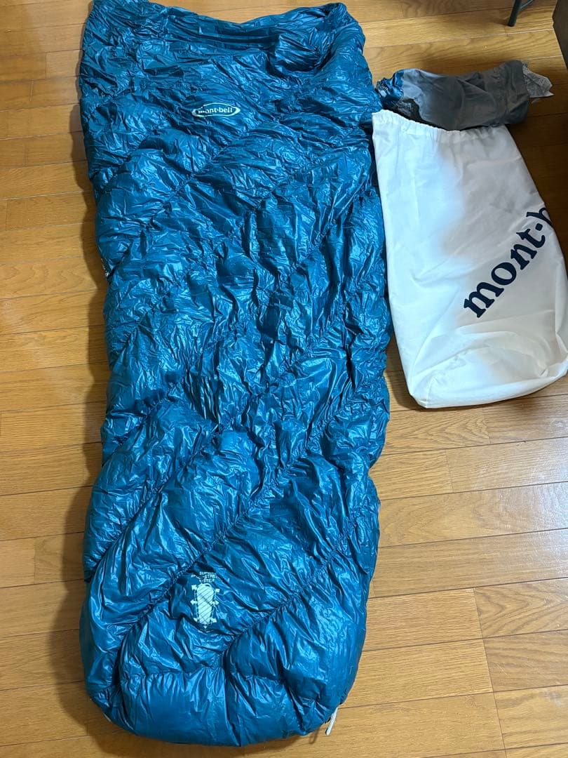 モンベル ハーフレングス ダウンハガー800 ♯3 ウルトラライトUL 登山