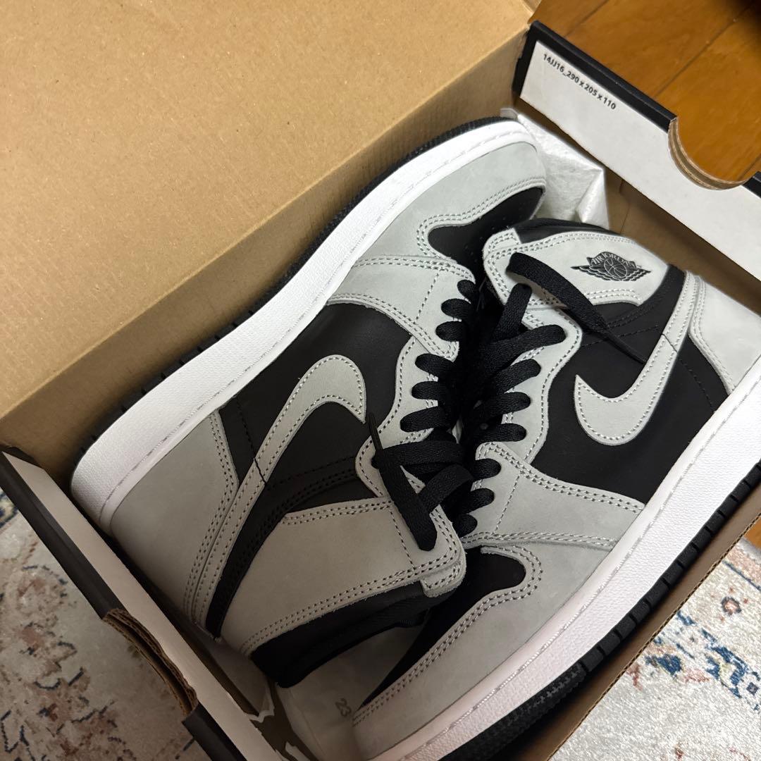 NIKE エアジョーダン1 レトロ ハイ シャドー GS 24.5cm