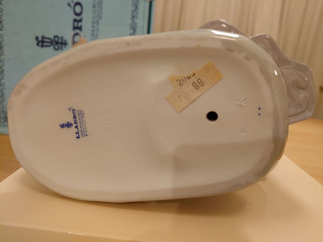 【極美品 絶版 箱付】リヤドロ LLADRO 5202「少女と2匹のアヒル」