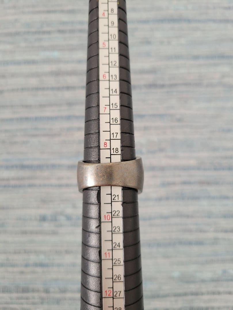 【かめ】agnes b アニエスベー メンズ シルバー色リング レザール