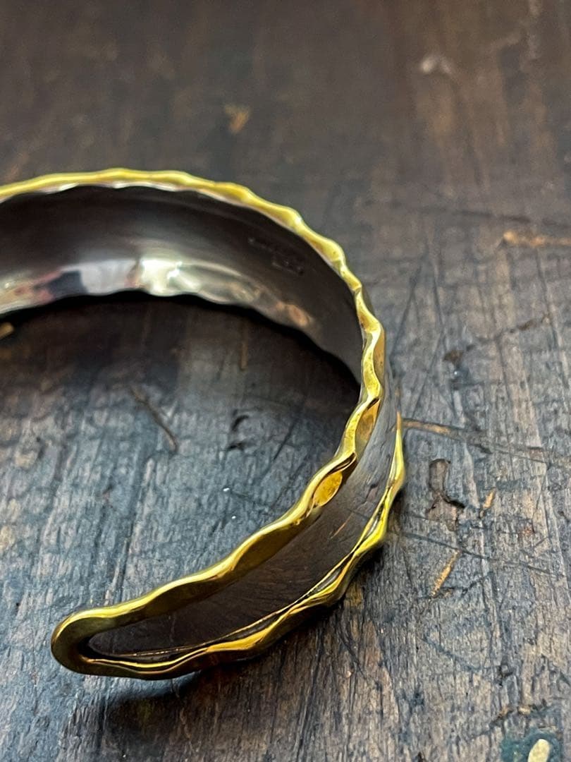 メキシカンシルバー ヴィンテージ TAXCO ブレスレット バングル シルバー