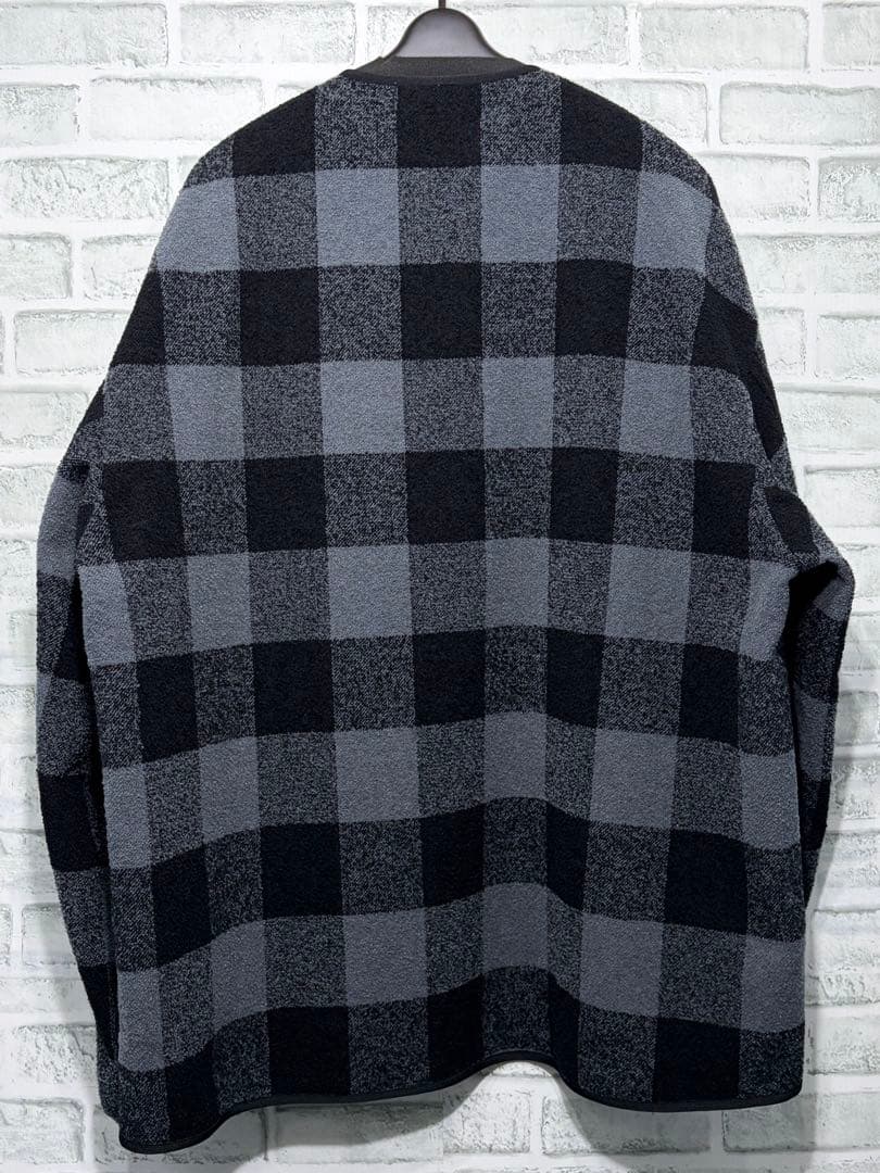 美品　24AW Graphpapr Tri-Spin Loop Cardigan