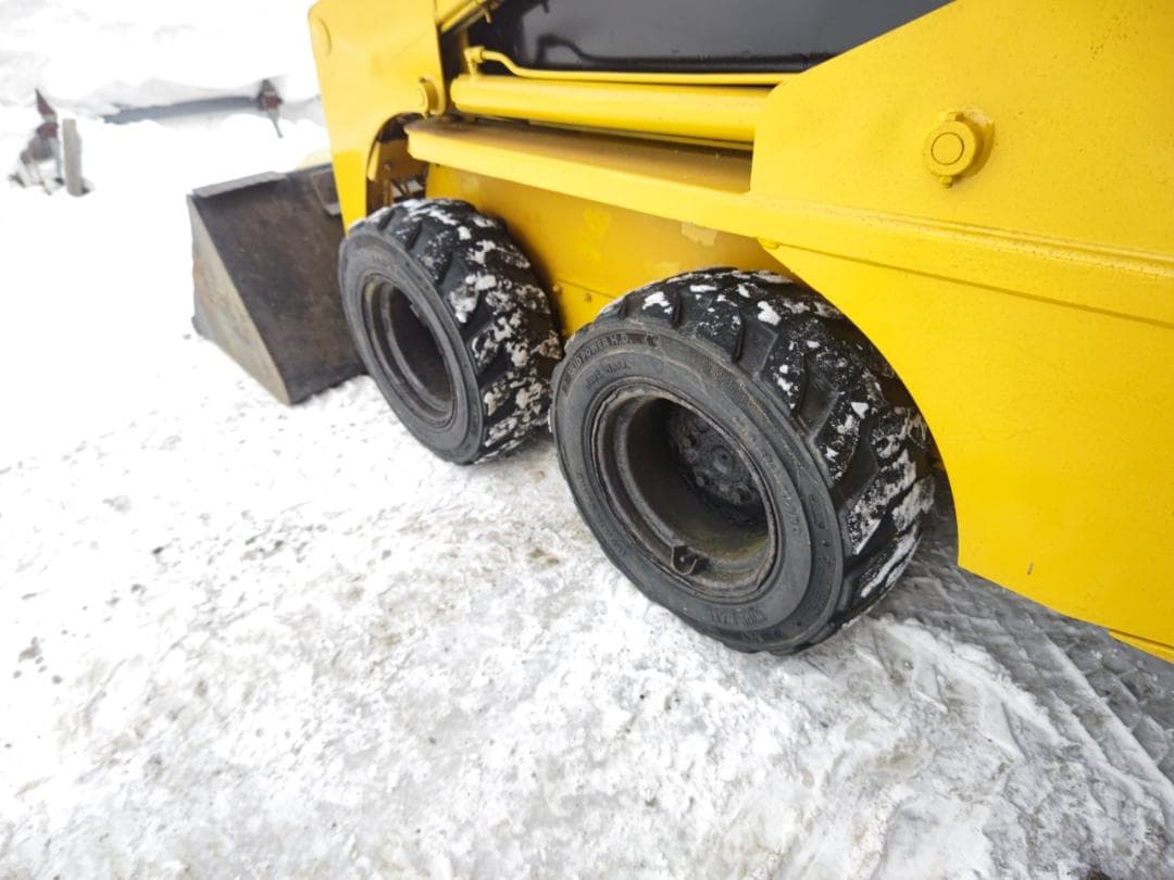 札幌より TCM SSL604 タイヤショベル スキッドステアローダー 4WD