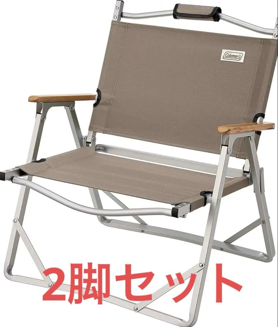 チワワ　コールマン　コンパクトフォールディングチェア 検）キャンプ　焚き火