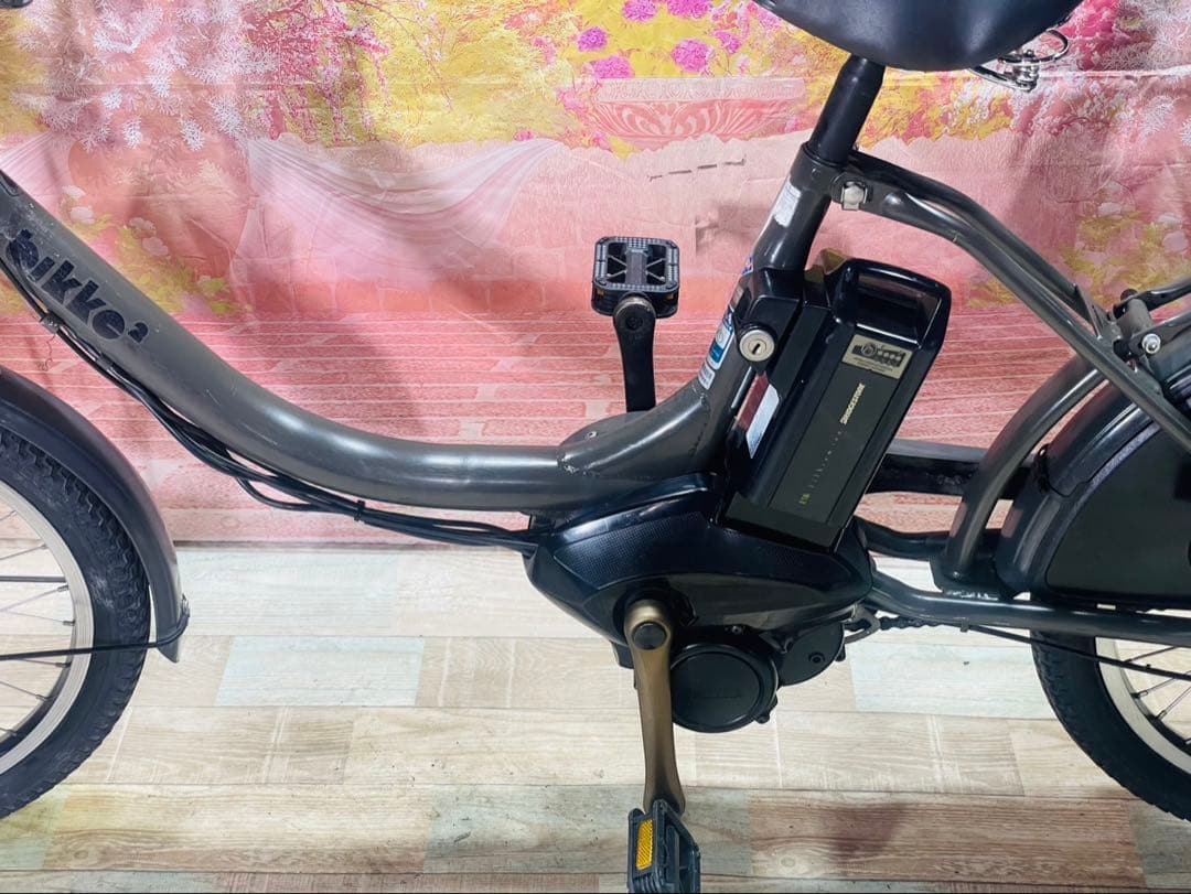 ZK3318 電動自転車 ブリヂストン ビッケ 子供乗せ 20インチ 送料無料