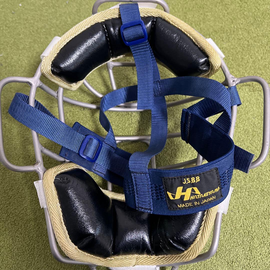 キャッチャー用防具セット ネイビー/ホワイト
