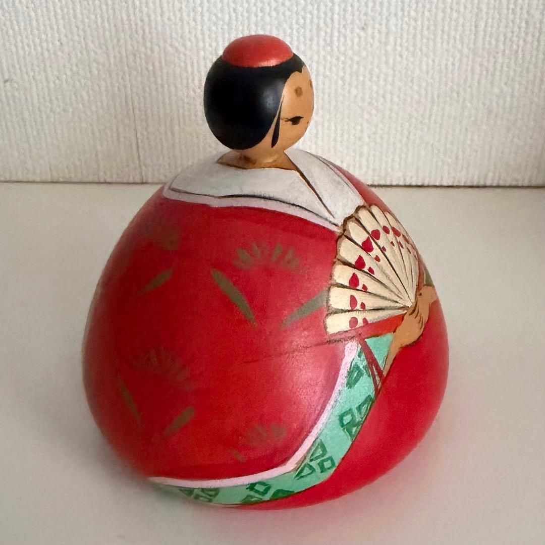 鳴子系　松谷伸吉　雛こけし　9体セット　【まとめ買い申請でお値引】伝統工芸