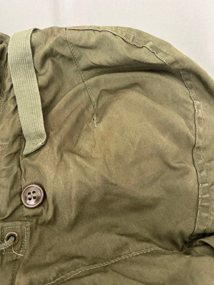 M-51 モッズコート用フード　縞