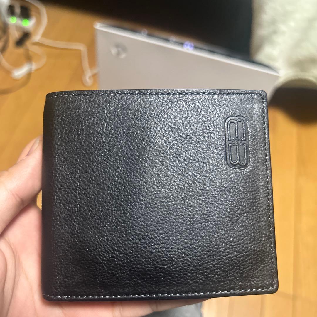 BALENCIAGA ブラック 二つ折り財布