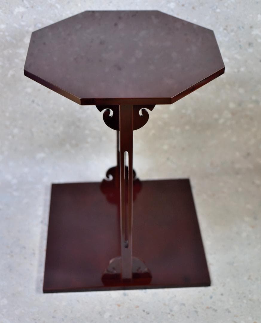 塗師表寛作　寿棚組立式【極上品】飾り棚　お茶道具／共箱