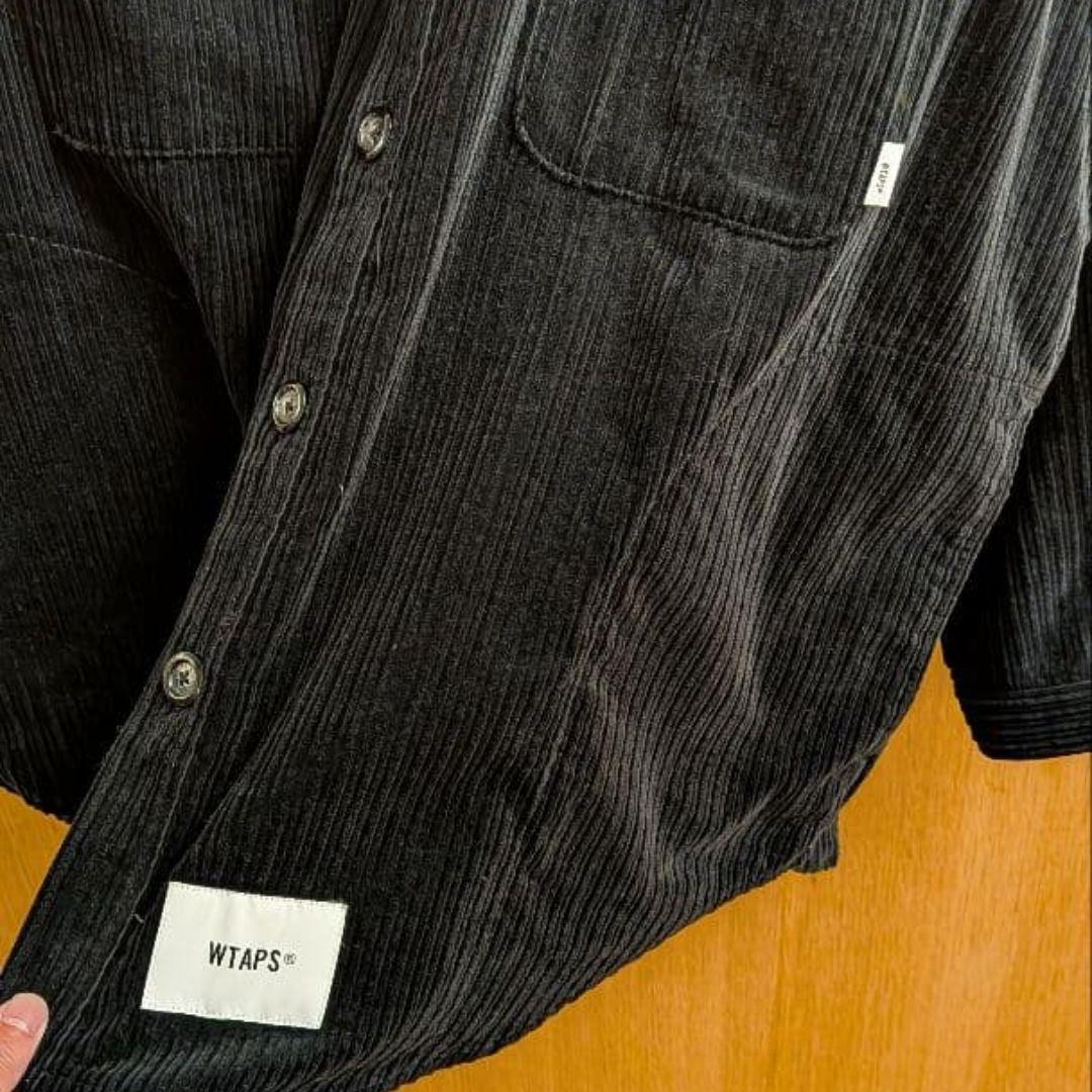 WTAPS WCPO LS CORDUROY SHIRT ブラック
