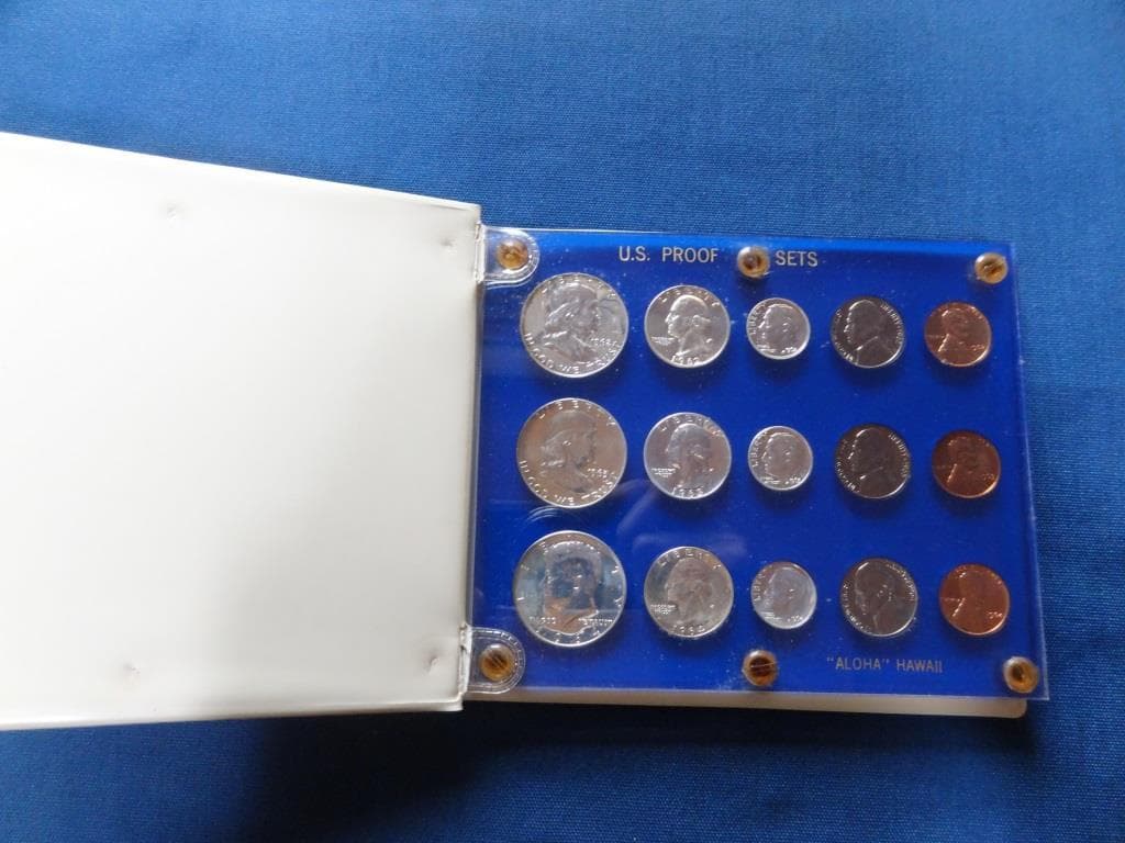 1962年～1964年 アメリカ ケネディハーフダラー他 プルーフセット ハワイ