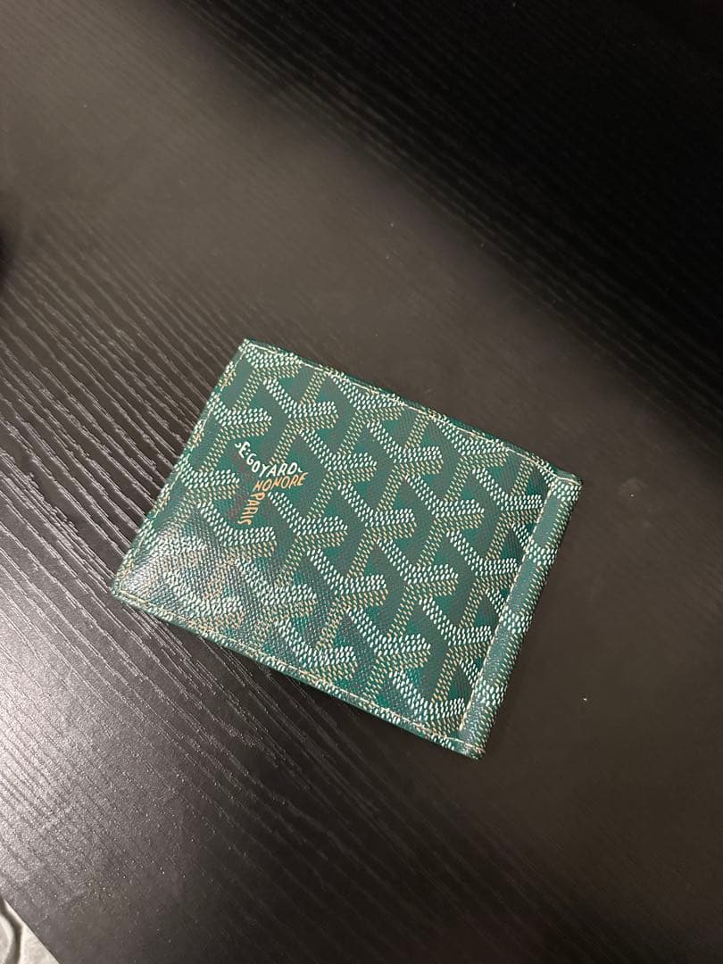 GOYARD ゴヤール　マネークリップ　グリーン