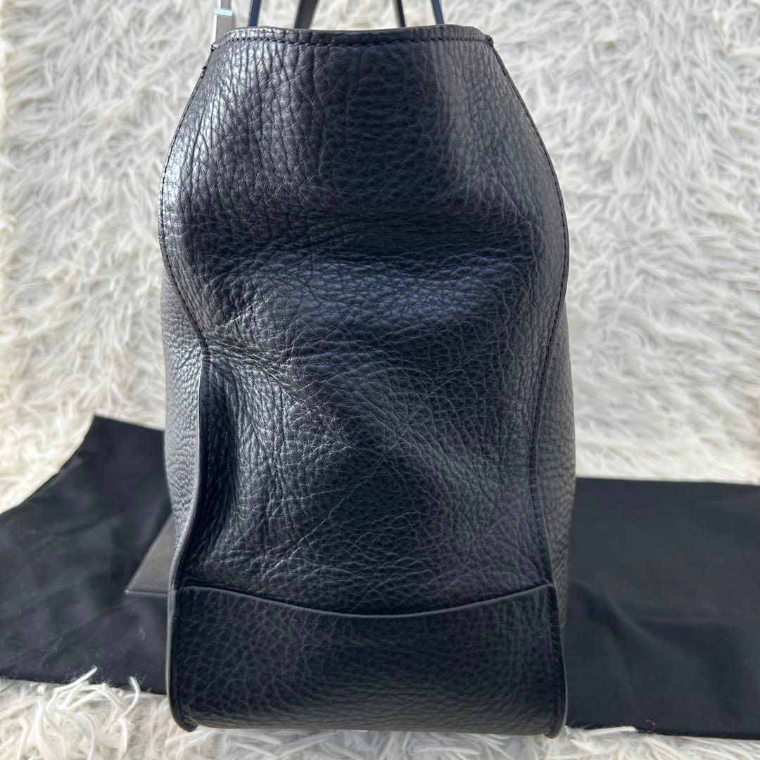 美品✨ トモエ トートバッグ ユナイテッドアローズ別注 シボ革 ハンドル調整可能