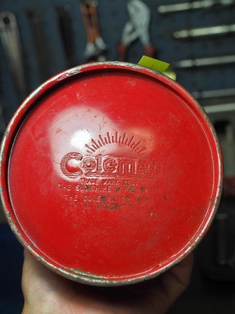 1971年1月 コールマン 200A ランタン (通称ホワイトボーダー) t05