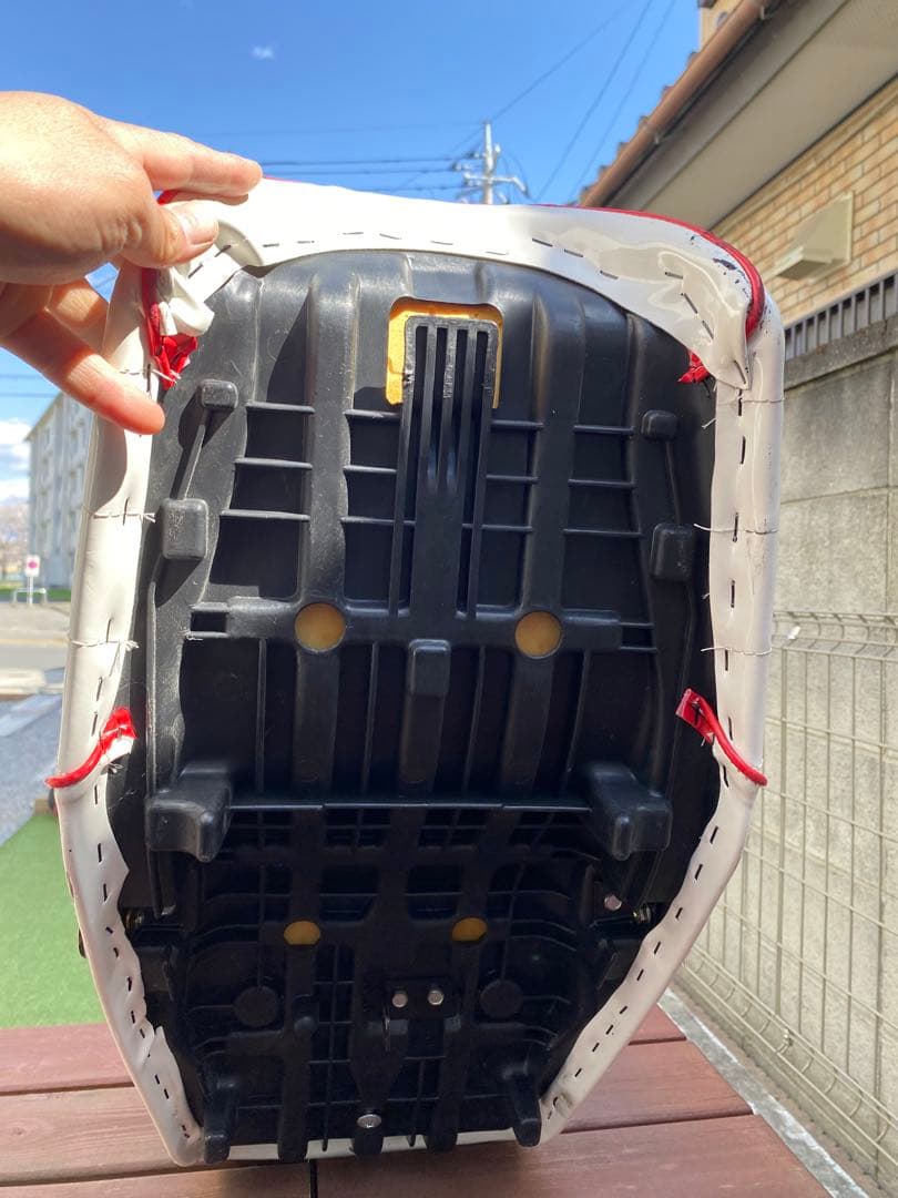 xjr4004hm用3段シート40㎝ 美品 でんでん