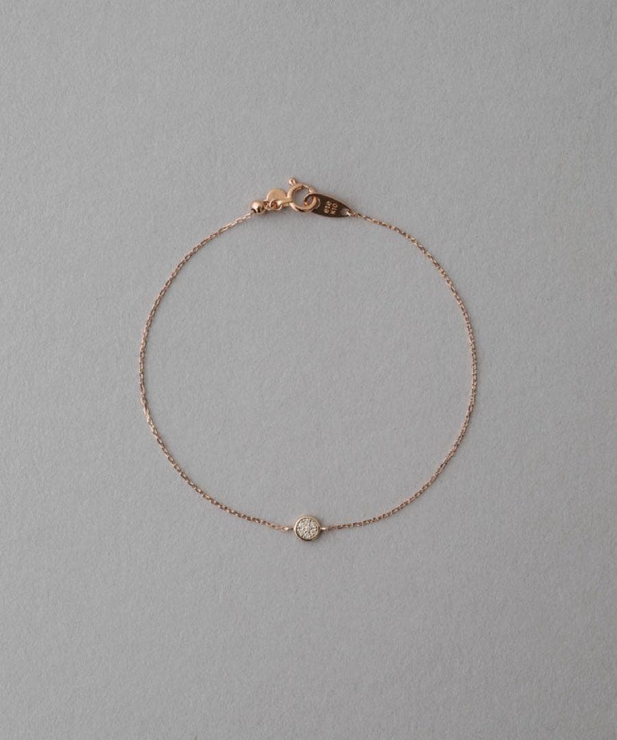 ete ブレスレット 10k ピンクゴールド ダイヤモンド