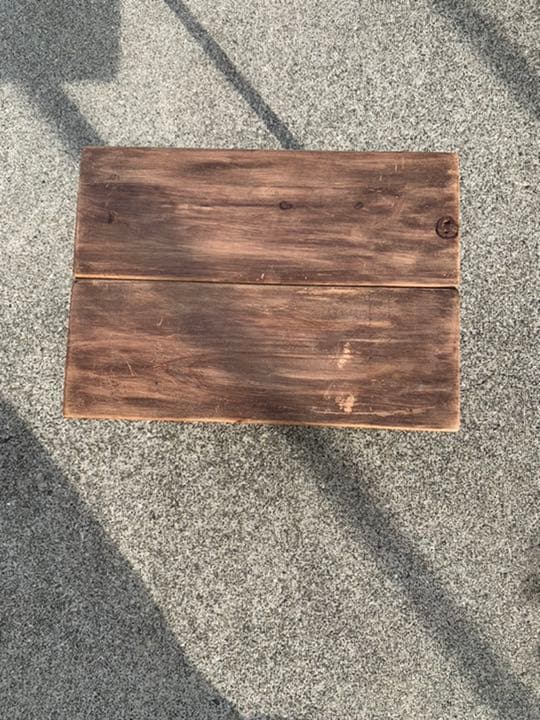 手作りサイドテーブル