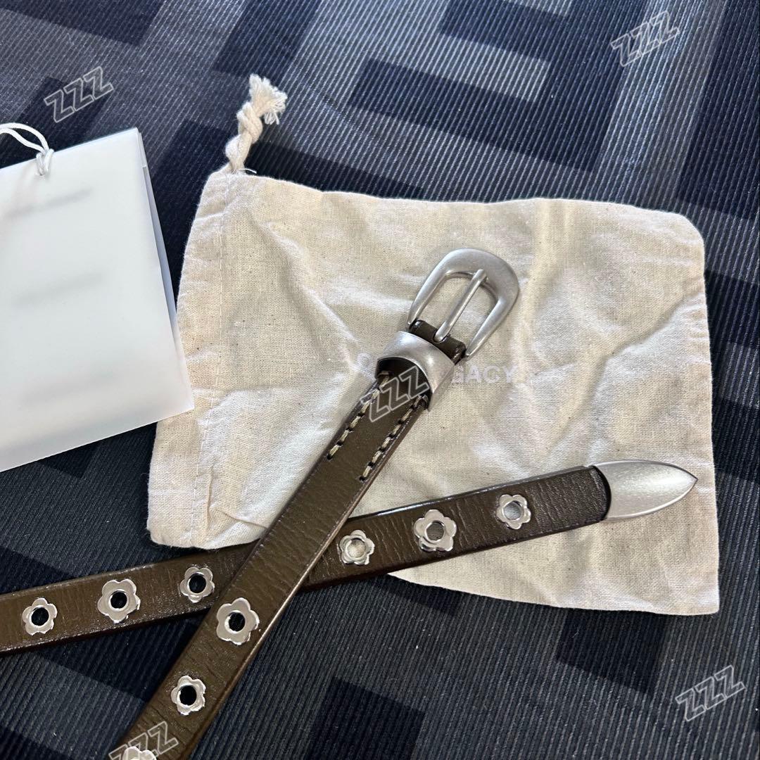 小物 Our Legacy Flowers 2cm BELT OD 90cm