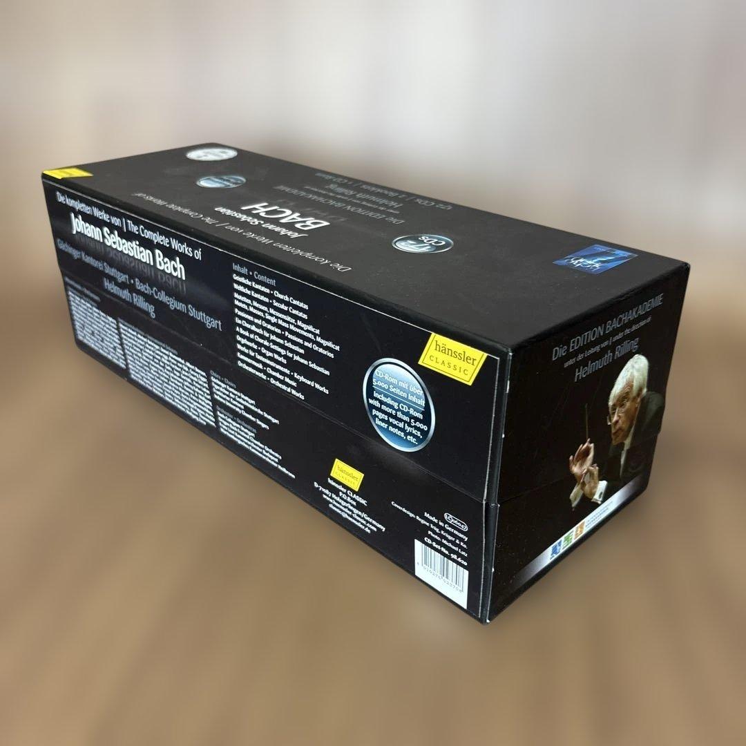 バッハ大全集　ヘルムート・リリング指揮　ブックレット付