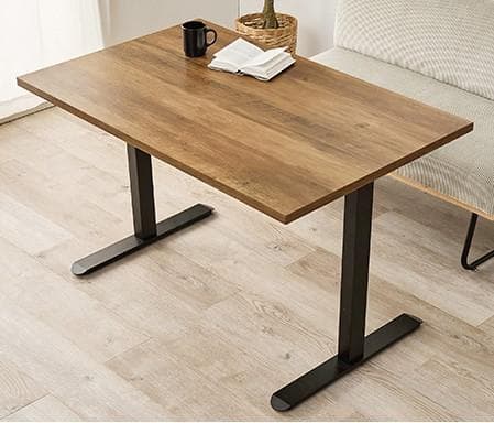 【新品】カフェ風　ダイニングテーブル　T字脚　スタイリッシュ　アウトレット