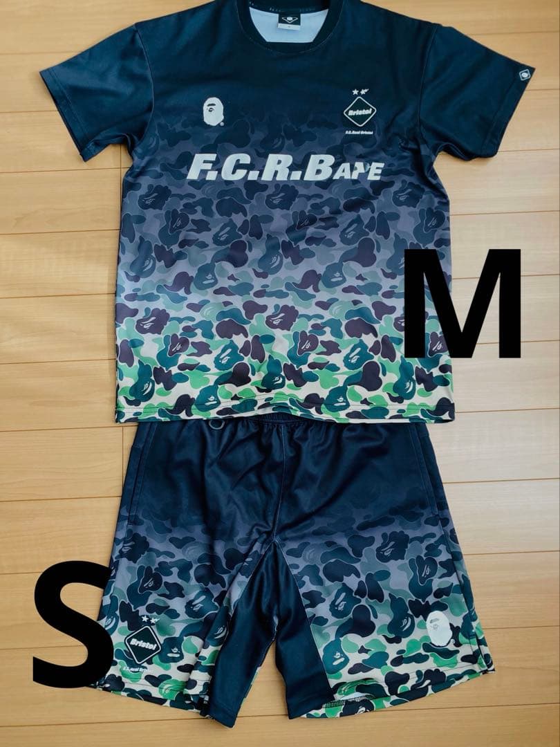 F.C.Real Bristol A BATHING APEセットアップ　M