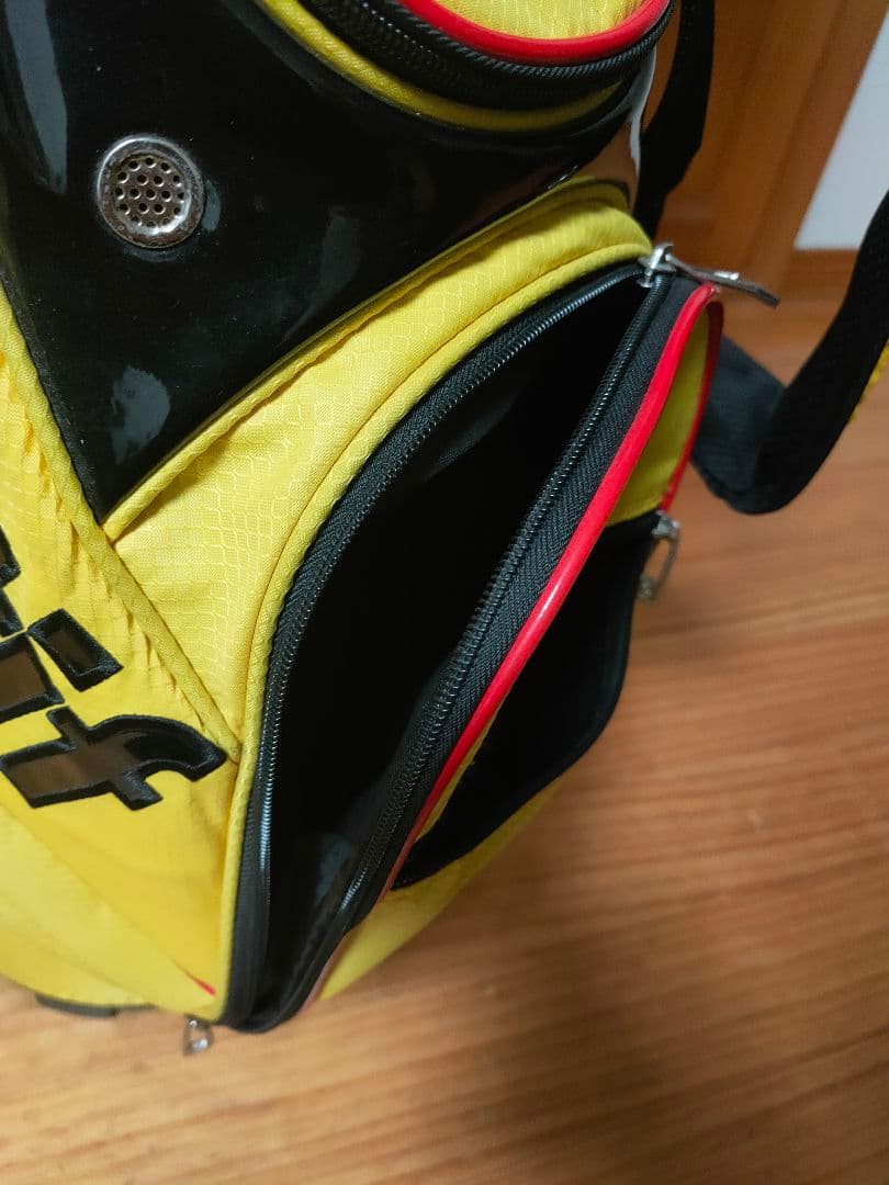 ★ルコックle coq sportif★ゴルフバッグ　イエロー系★