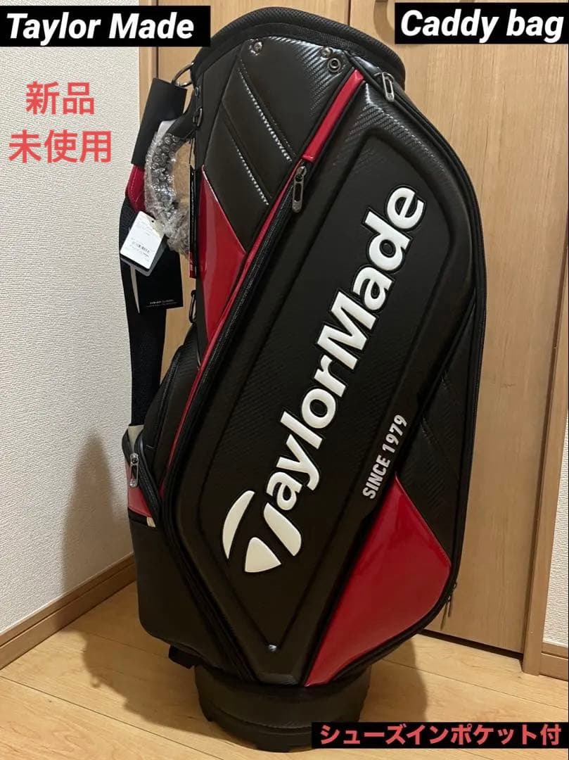 テーラーメイド TM24 オーステック キャディバッグUN033BK/RD 新品
