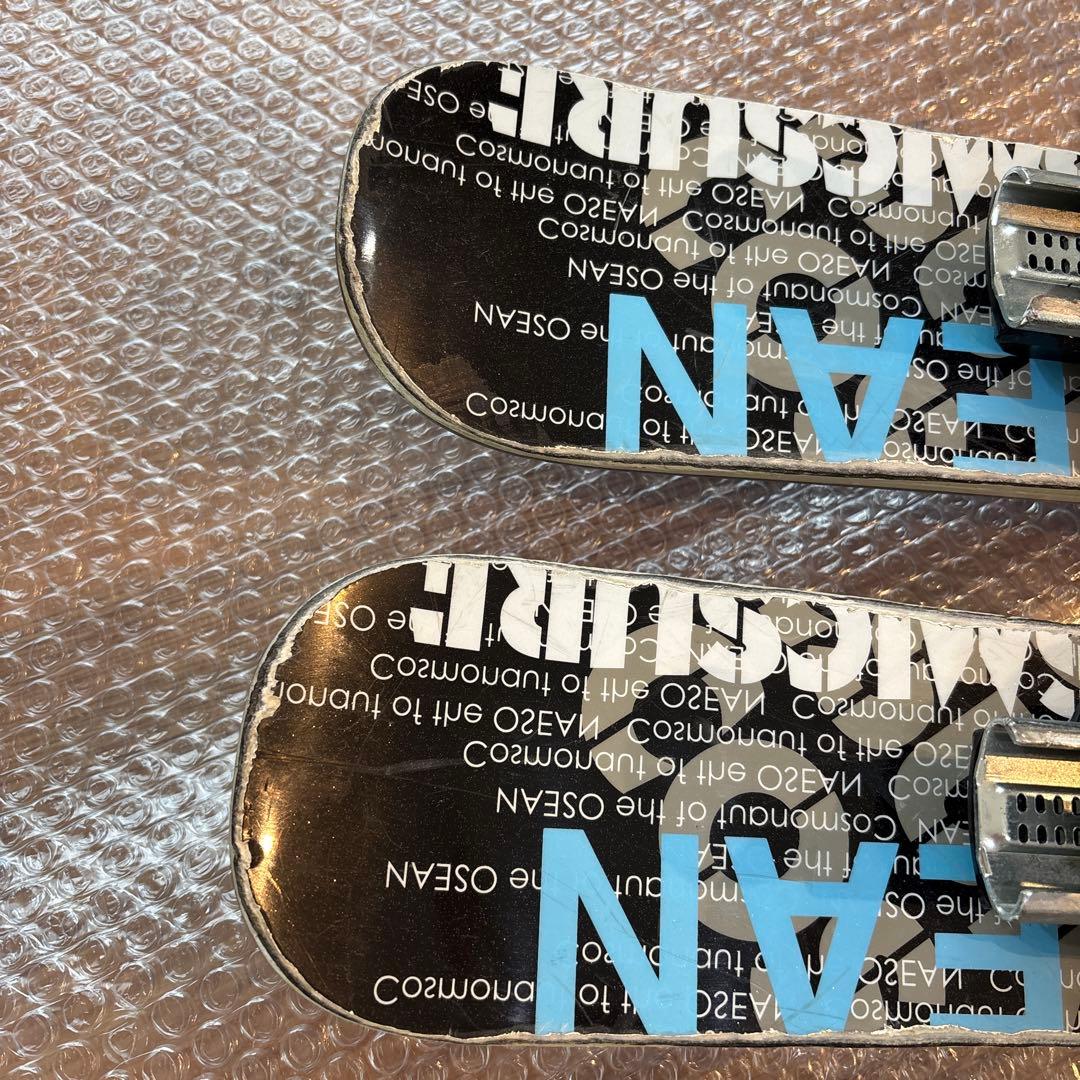 コスミックサーフ　サロモン　ショートスキー板　調整ビンディング付　工具不要