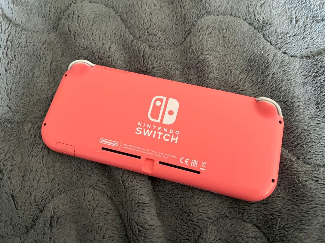 NintendoSwitchLite コーラル 本体 充電器