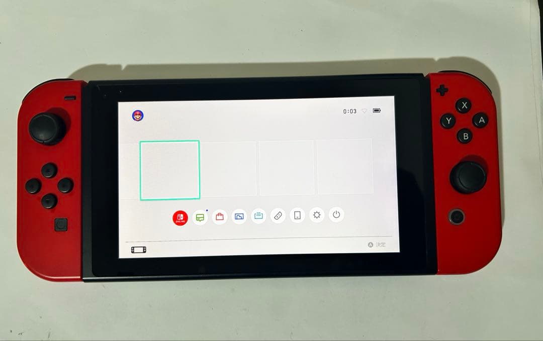 【動作品】ニンテンドー Switch レッド 赤 本体 Nintendo 任天堂