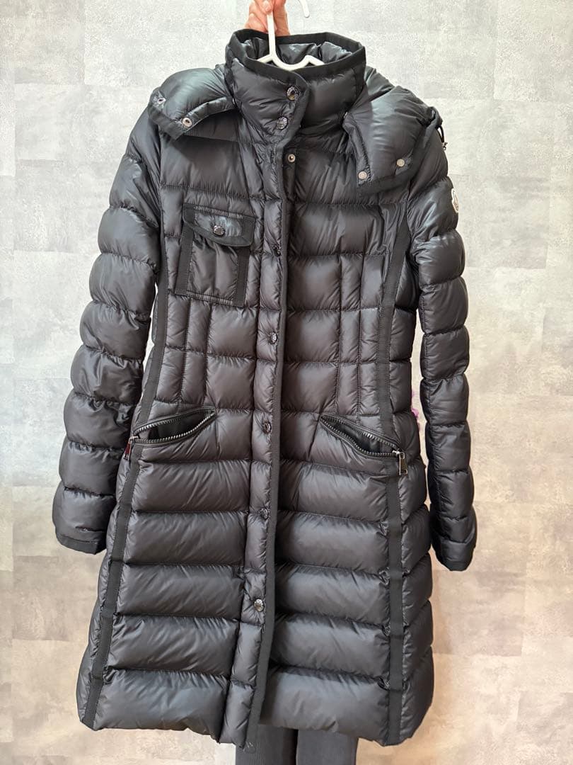 MONCLER ロングコート　ダウンジャケット　フード付 RN116347