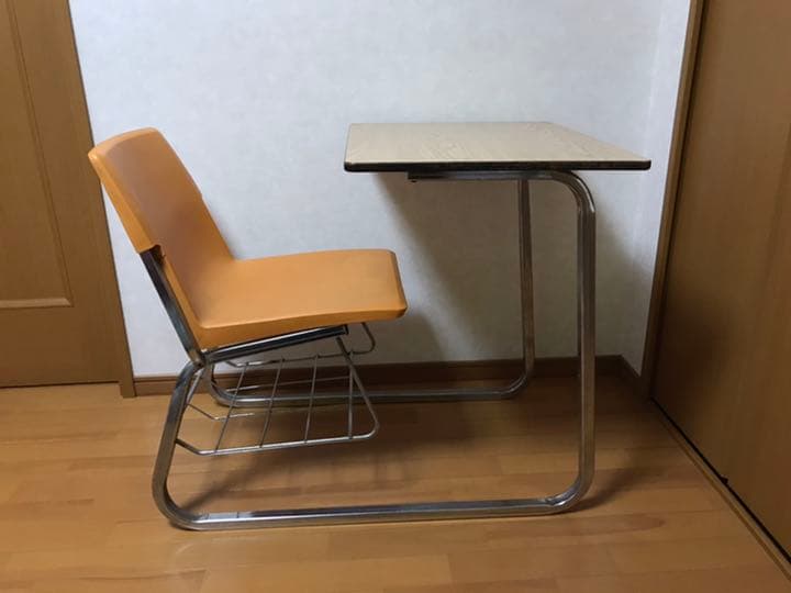 【直渡し値引あり】スクールデスク　アンティーク　レトロ　ビンテージ