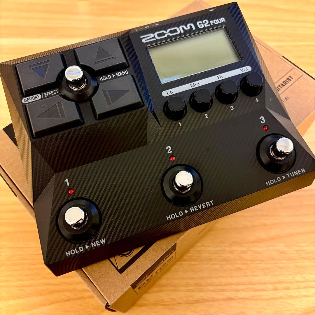 ■新品同様！ 【 G2 FOUR／Zoom 】ギター　マルチエフェクター