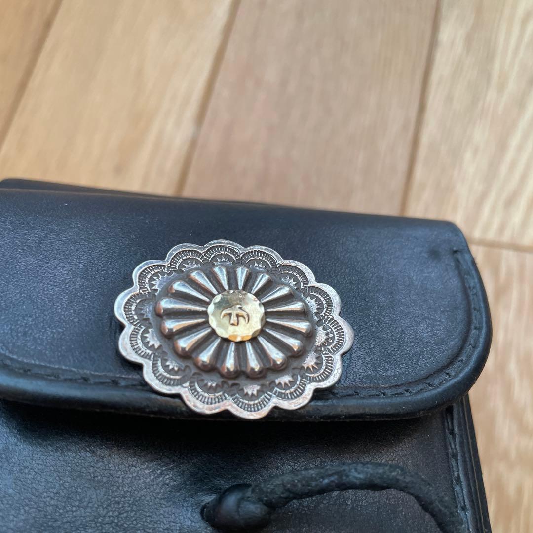 ゴローズ　2つ折りサイフ　ゴローズコンチョ