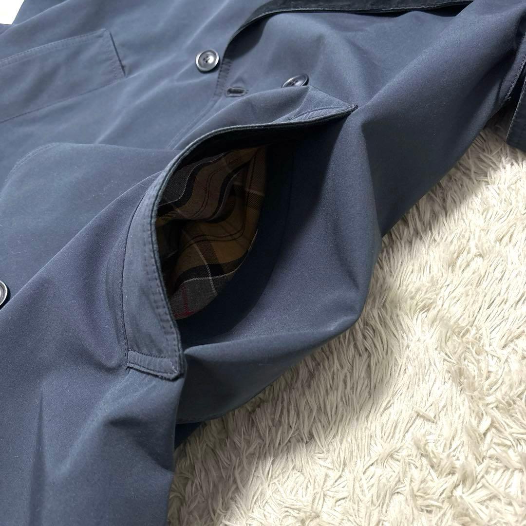 美品✨ブルガリア製✨バブアー トレンチコート 総柄 コーデュロイ ノンオイル